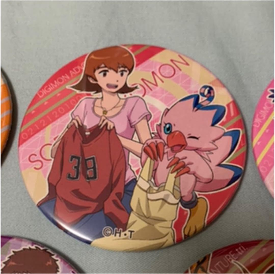 Amazon.co.jp: デジモンアドベンチャー tri. ドでか缶バッジ 2個 Amazon.co.jp: デジモンアドベンチャー tri. ドでか缶バッジ 2個